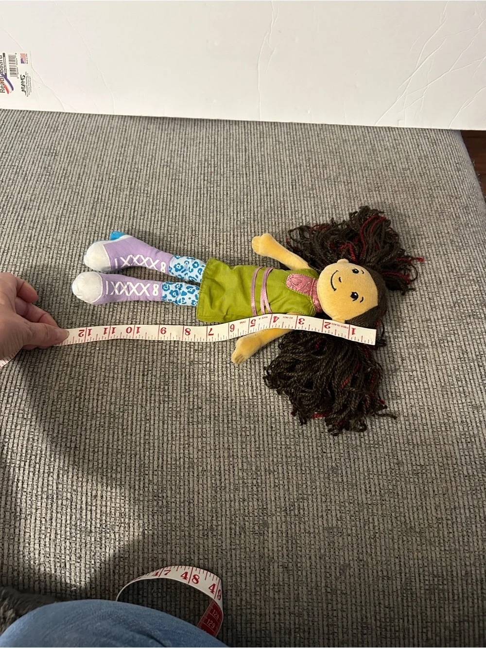 groovy girls BINDI doll Manhattan toys cloth doll with green dress 2003